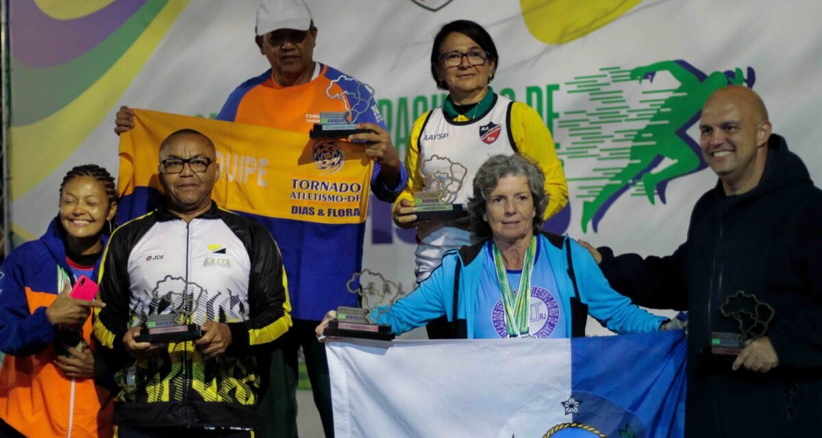AAVSP soma 5.378 pontos e vence o 23º Campeonato Brasileiro de Atletismo Master - Imagem do artigo
